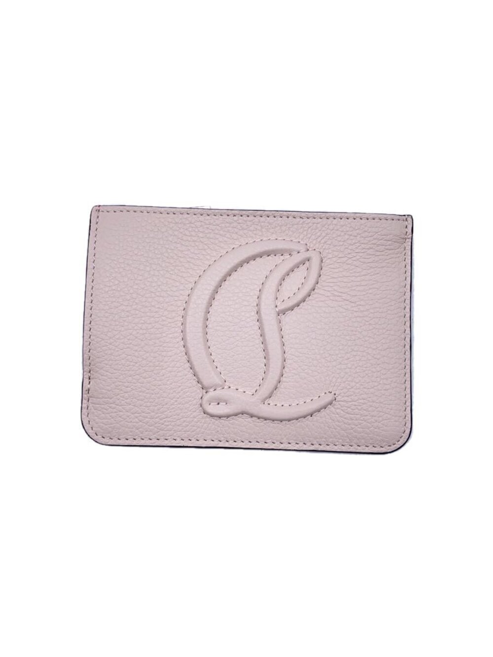 Christian Louboutin Card Case Wallet Cream